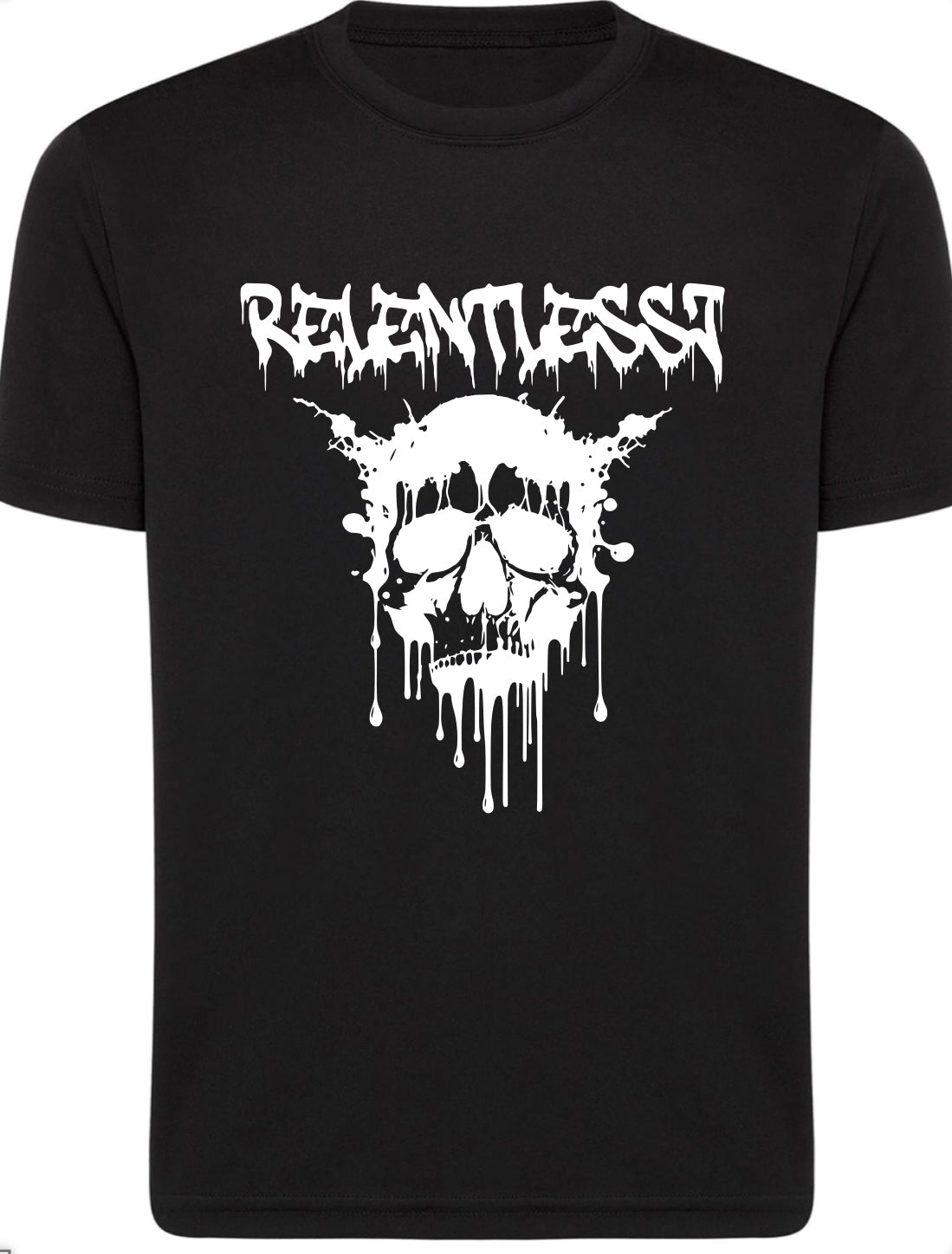 Melting skull tshirt