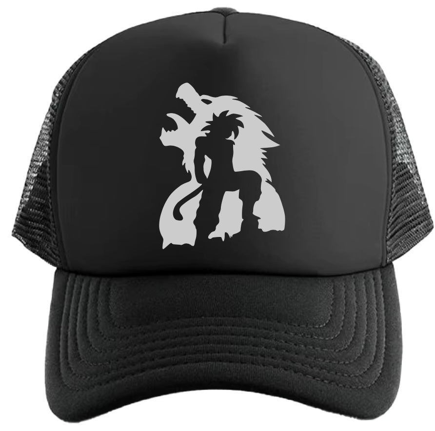 Super Saiyan 4 Black Trucker Hat