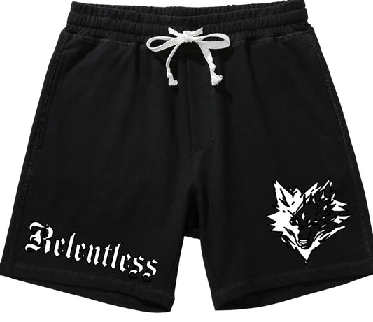 Wolf sweat shorts 5 inch