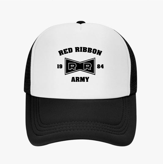 Red Ribbon Army Trucker Hat